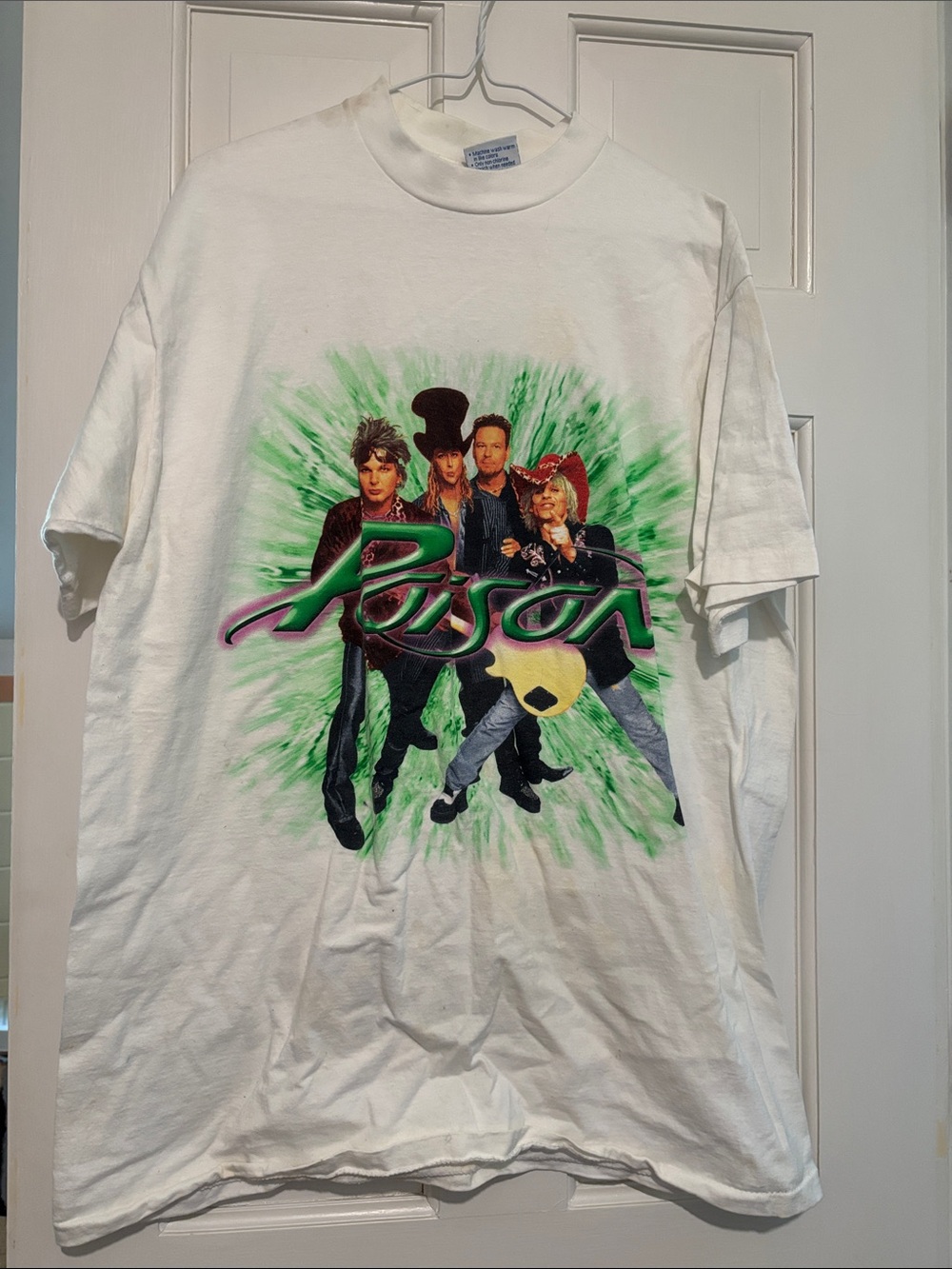 vintage Poison "Power to the People" tour t-shirt from the year 2000